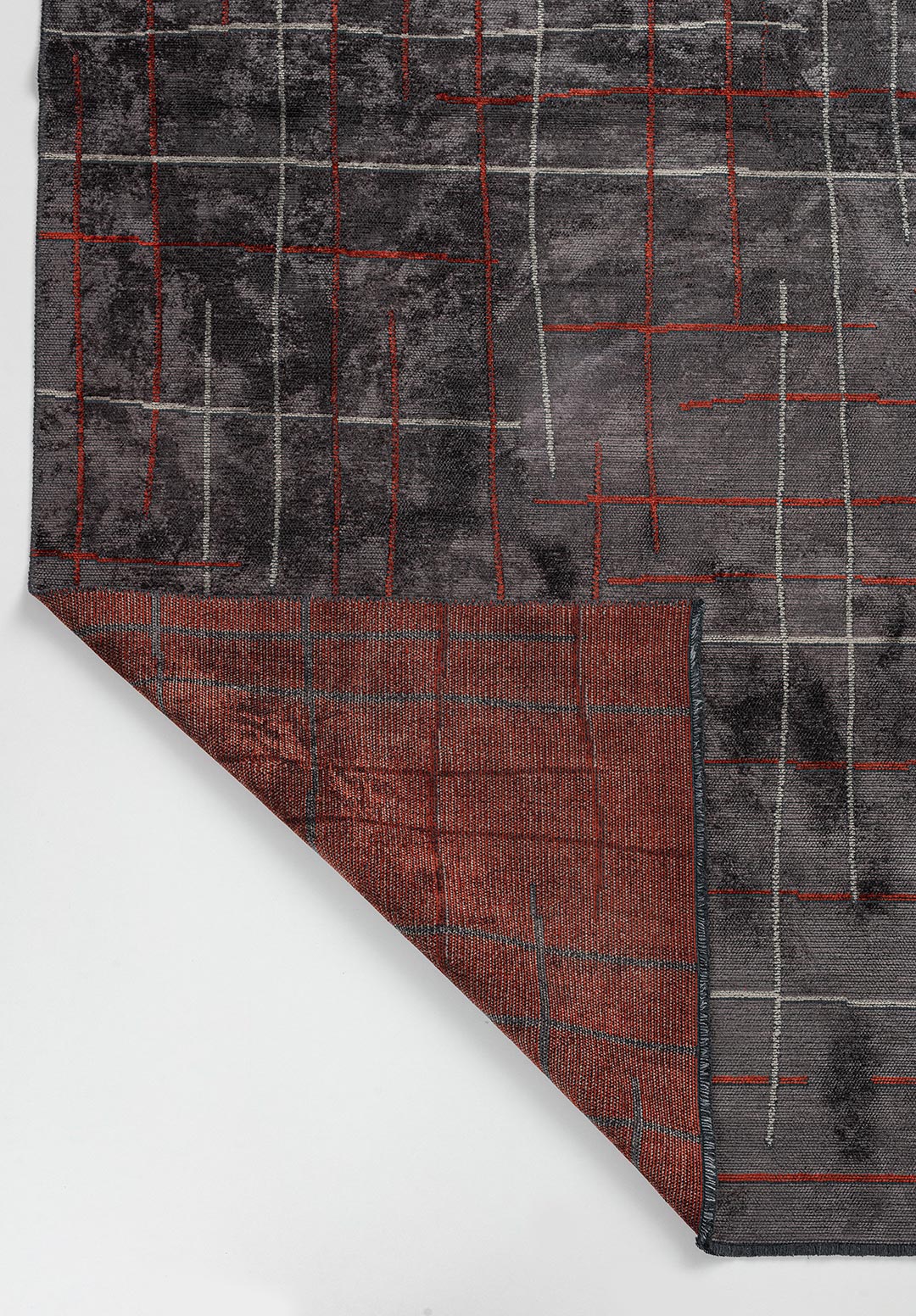 Brooklyn Beige - Charcoal Rug