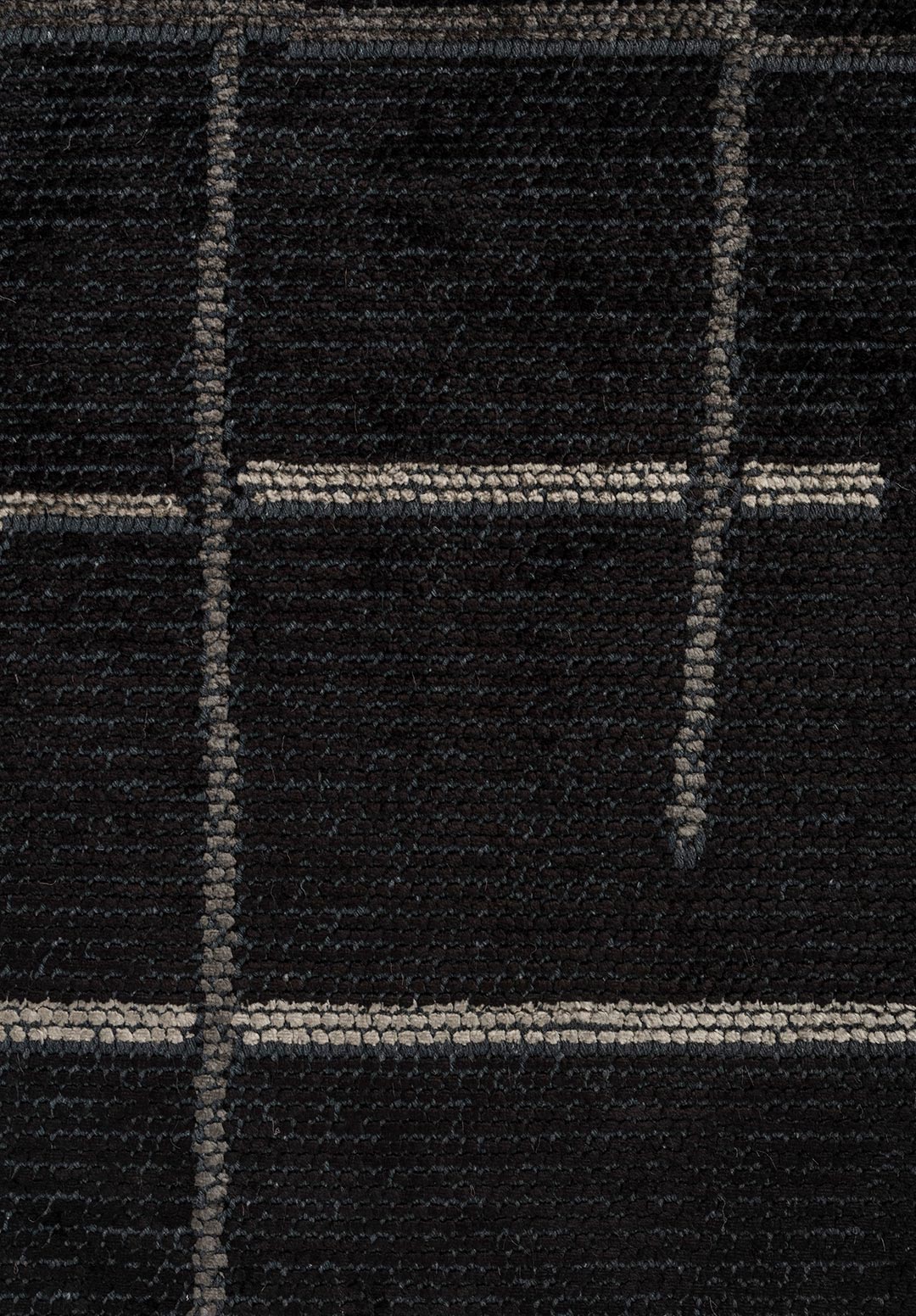 Brooklyn Anthracite - Black Rug