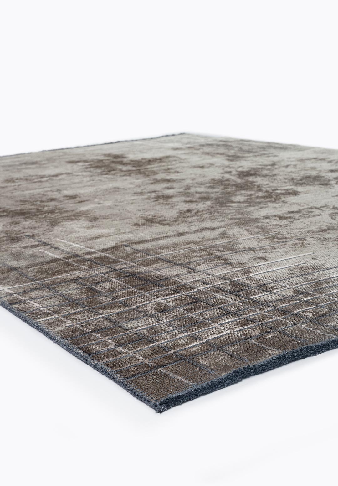 Manhattan Khaki - Anthracite Rug