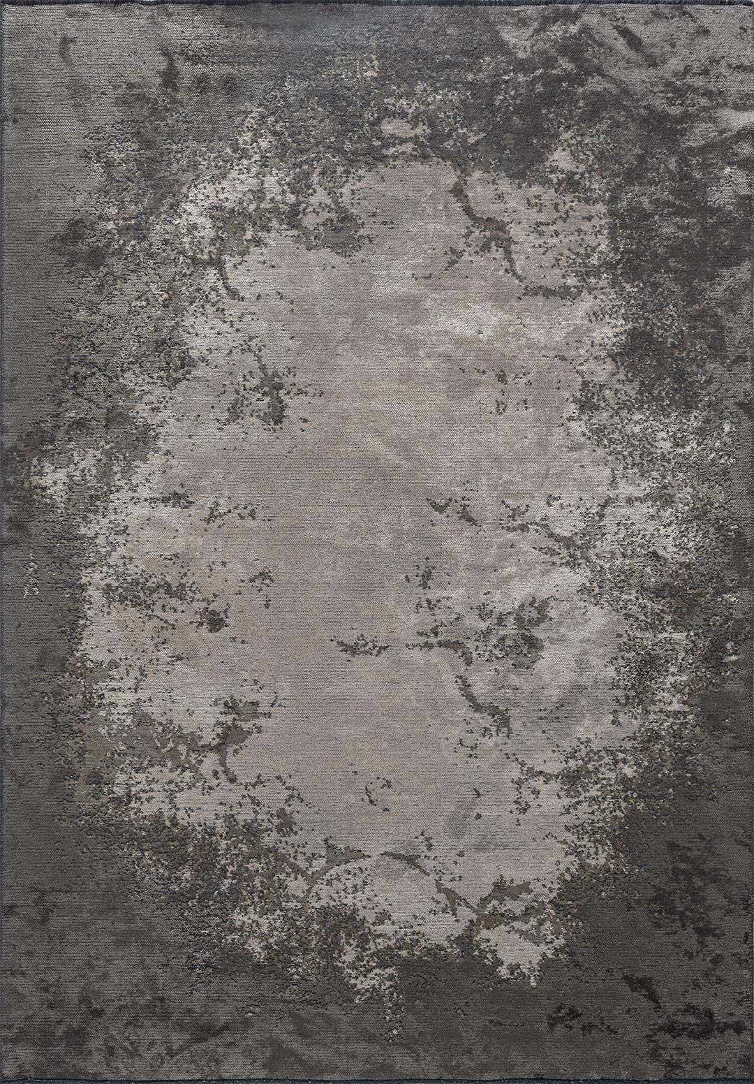 Oslo Anthracite - Khaki Rug