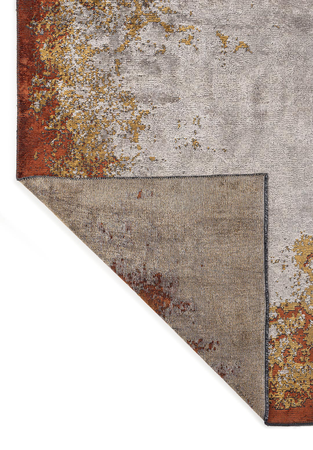 Oslo Rust - Cream Rug