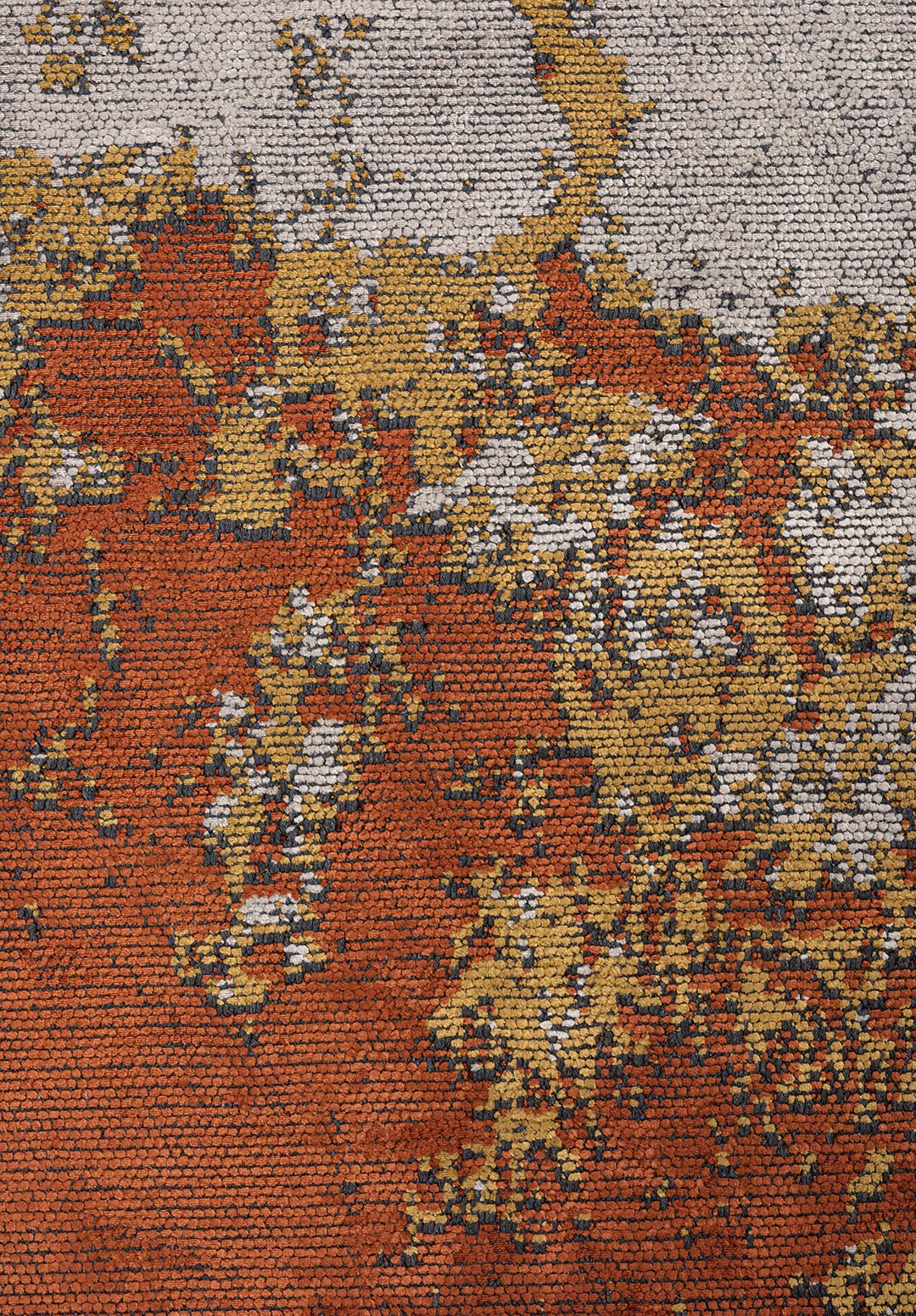 Oslo Rust - Cream Rug