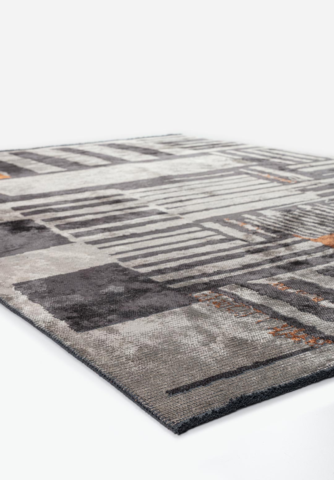 Oxford Charcoal - Grey Rug