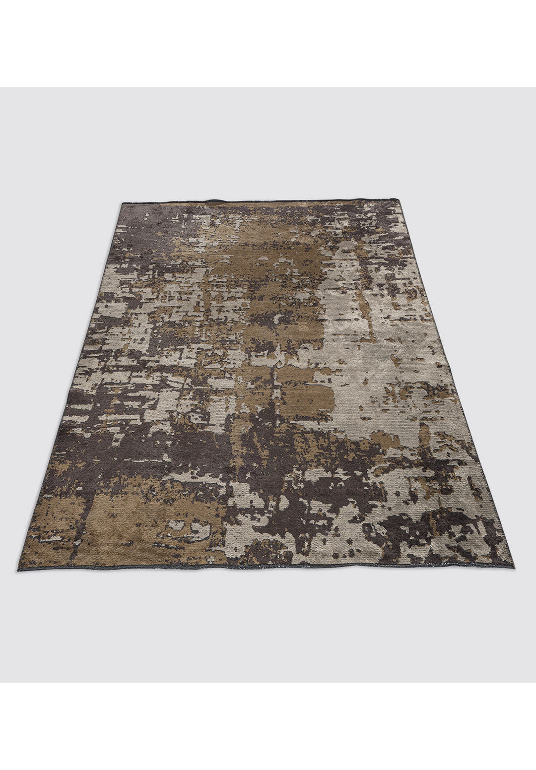 Corfu Charcoal - Light Brown  Rug