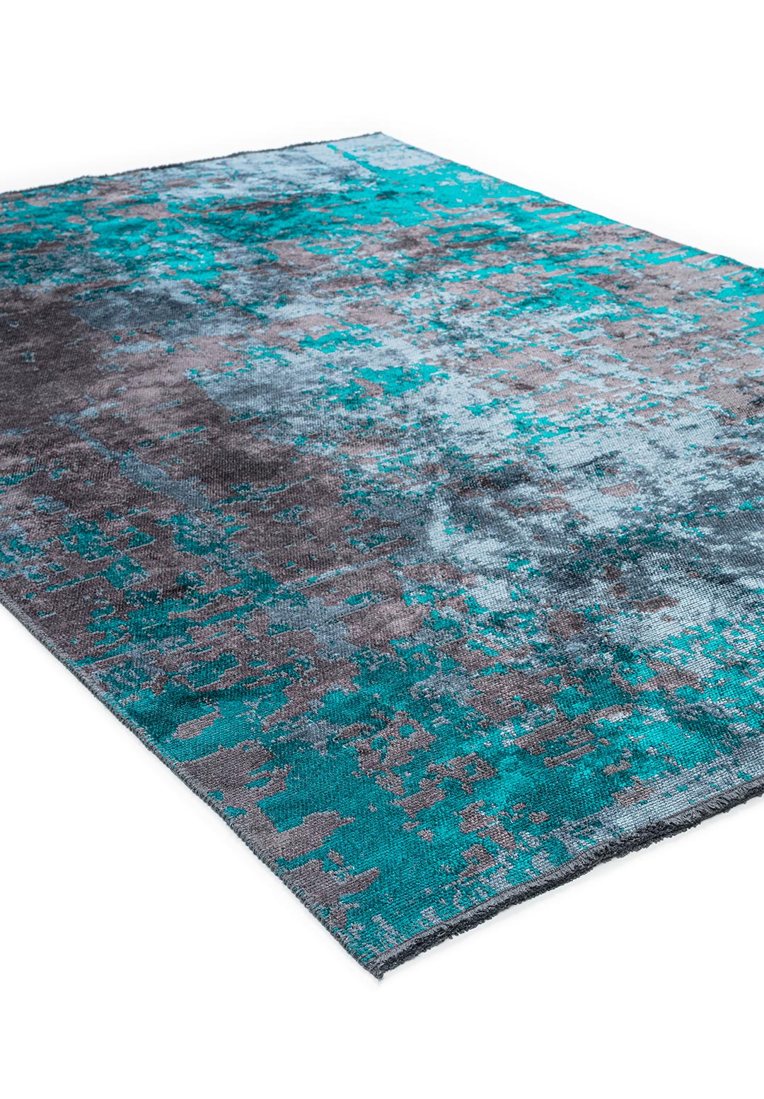 Corfu Dark Turquoise - Petrol  Rug