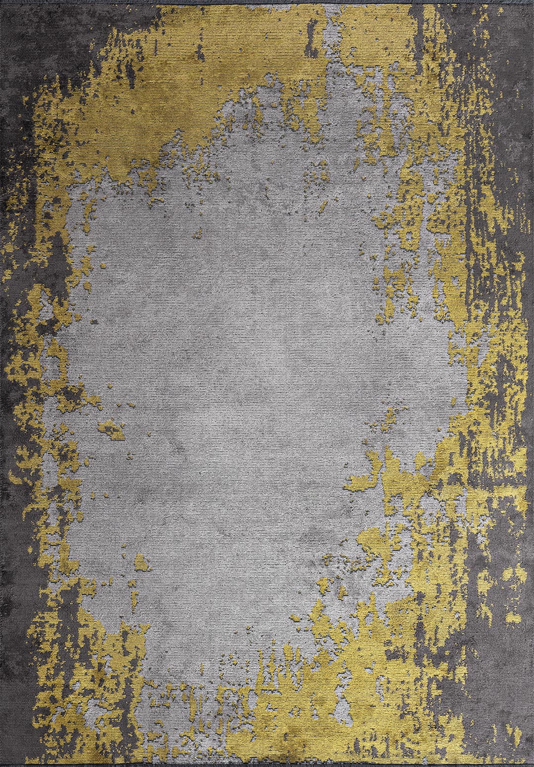 Stockholm Yellow - Light Grey Rug