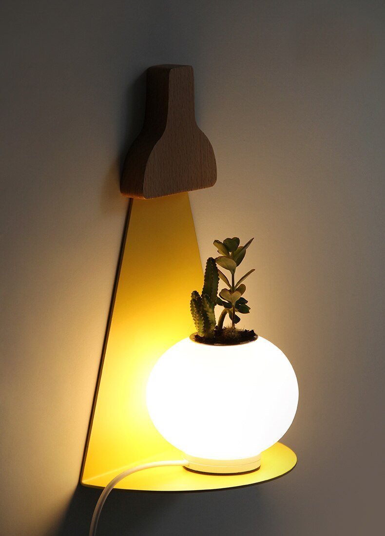 Omnia - Modern Nordic Spotlight Wall Shelf - Nordic Side - 07-31, best-selling-lights, feed-cl0-over-80-dollars, modern-lighting