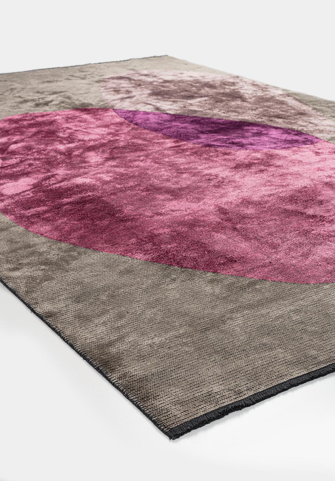 Marseille Pink - Grey Rug