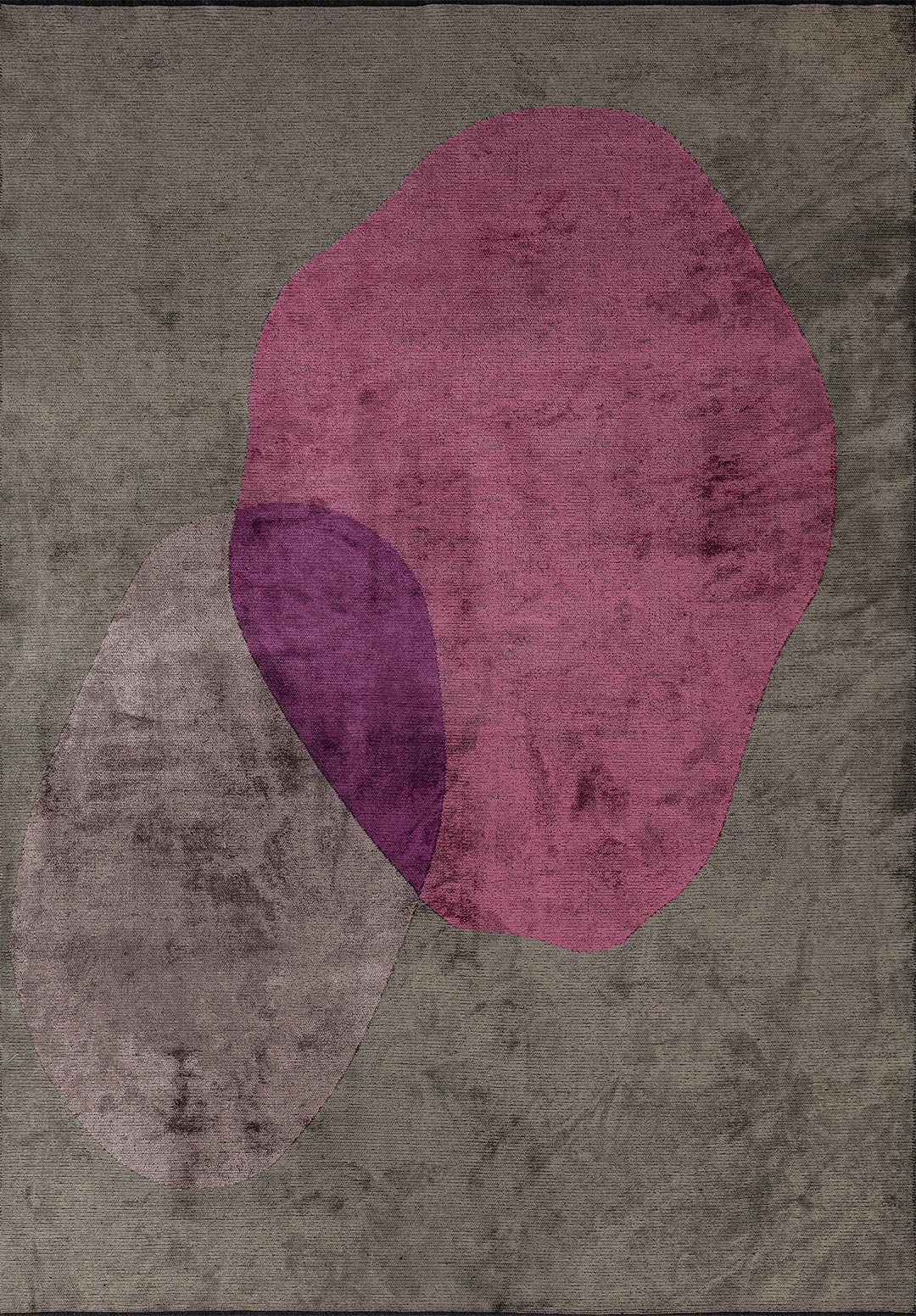 Marseille Pink - Grey Rug