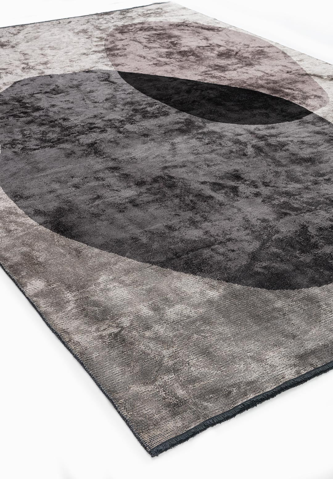 Marseille Charcoal - Cream Rug