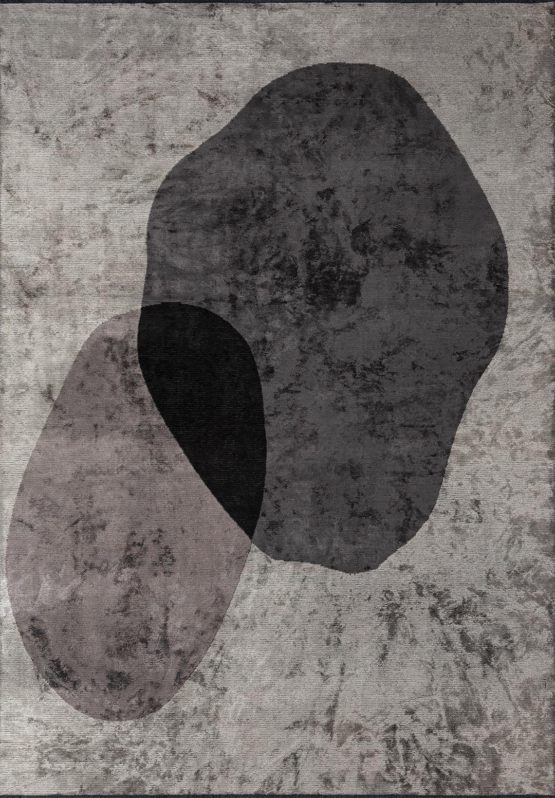 Marseille Charcoal - Cream Rug