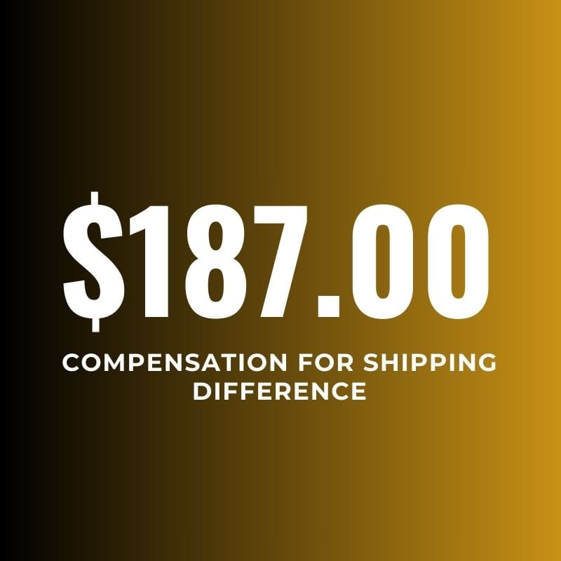 Compensation for Shipping difference / Product Ske - Modern LED Staircase Chandelier