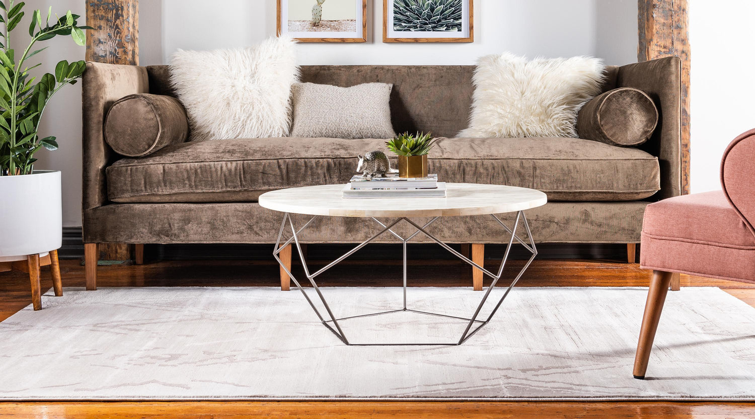 Jakobe - Faded Diamond Pattern Area Rug - Nordic Side - feed-cl0-over-80-dollars, unique-loom, us-only, us-ship