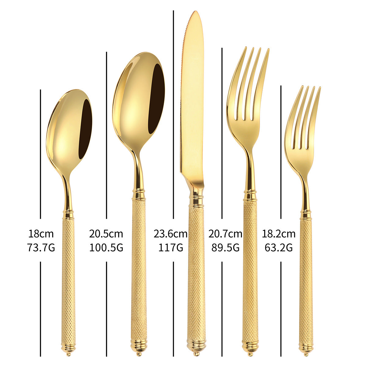Naila Luxury Stainless Steel Cutlery Set