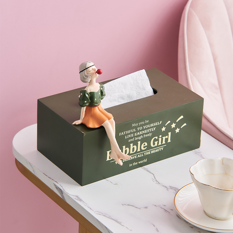 Bubblegum Tissue Dispenser