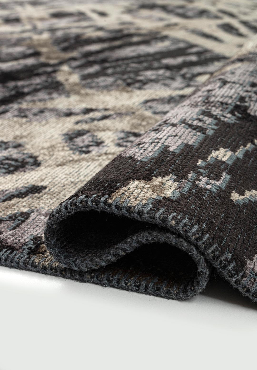 Dusseldorf Black - Charcoal Rug