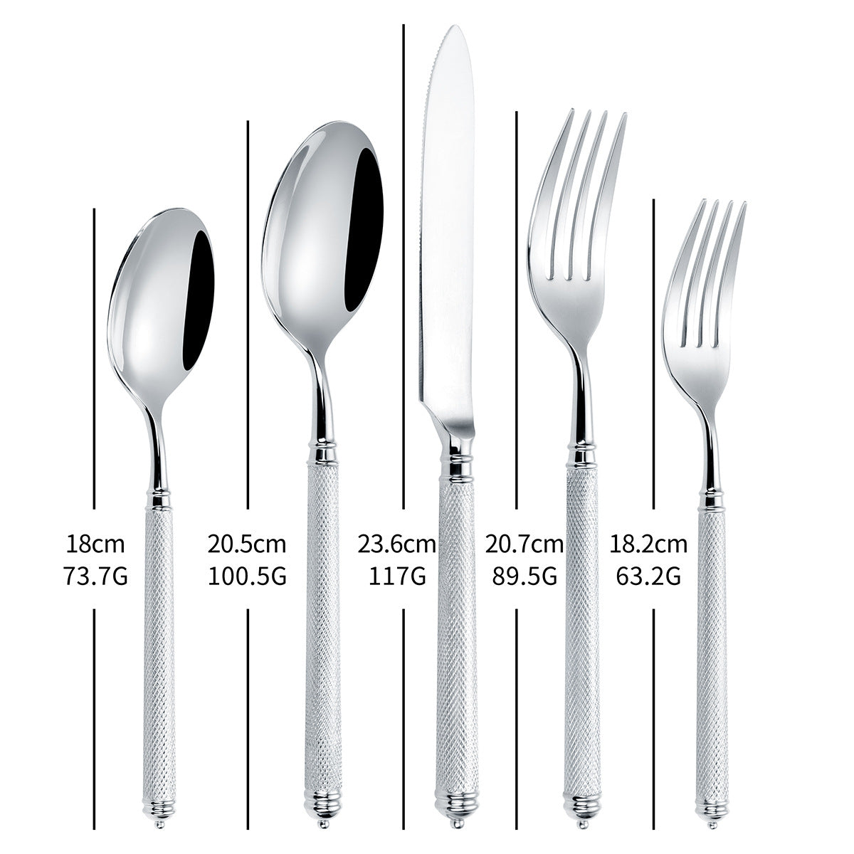 Naila Luxury Stainless Steel Cutlery Set