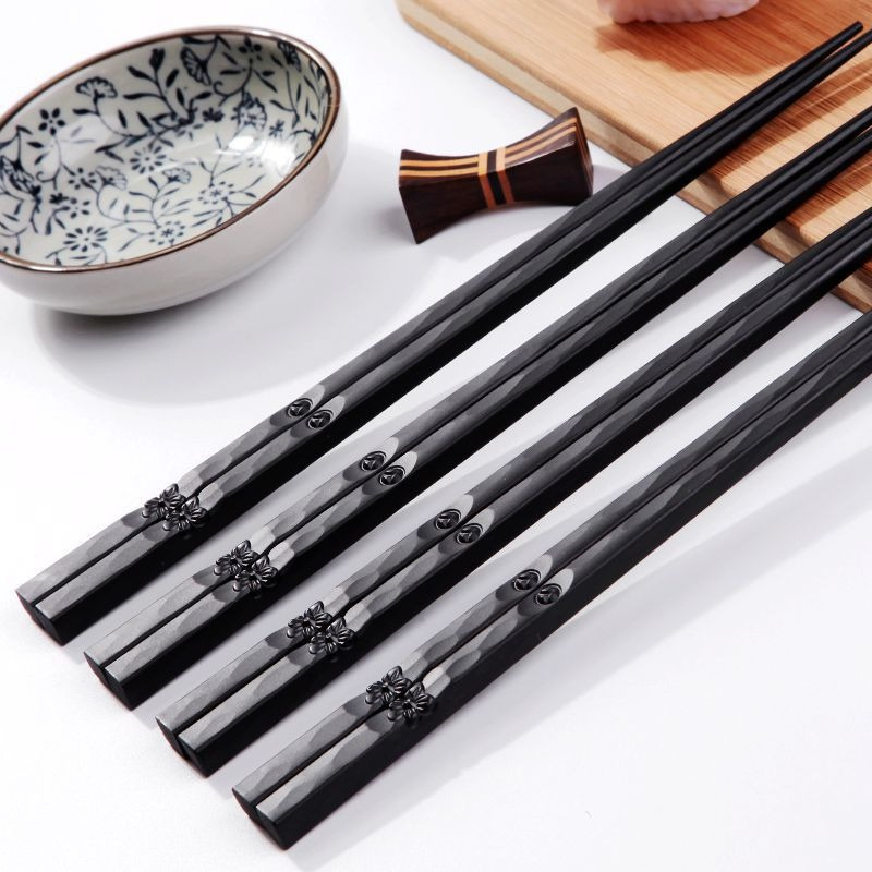 Klastiva‚Ñ¢ Classic Alloy Japanese Chopsticks - Nordic Side - 