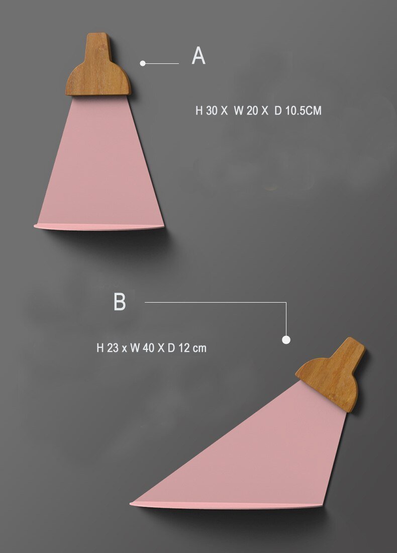 Omnia - Modern Nordic Spotlight Wall Shelf - Nordic Side - 07-31, best-selling-lights, feed-cl0-over-80-dollars, modern-lighting