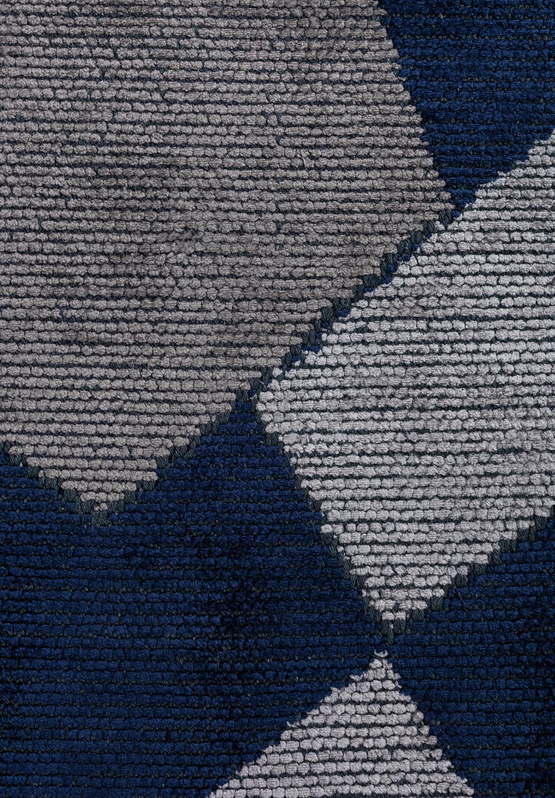 Manchester Dark Navy - Dark Grey Rug