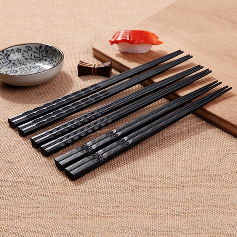 Klastiva‚Ñ¢ Classic Alloy Japanese Chopsticks - Nordic Side - 