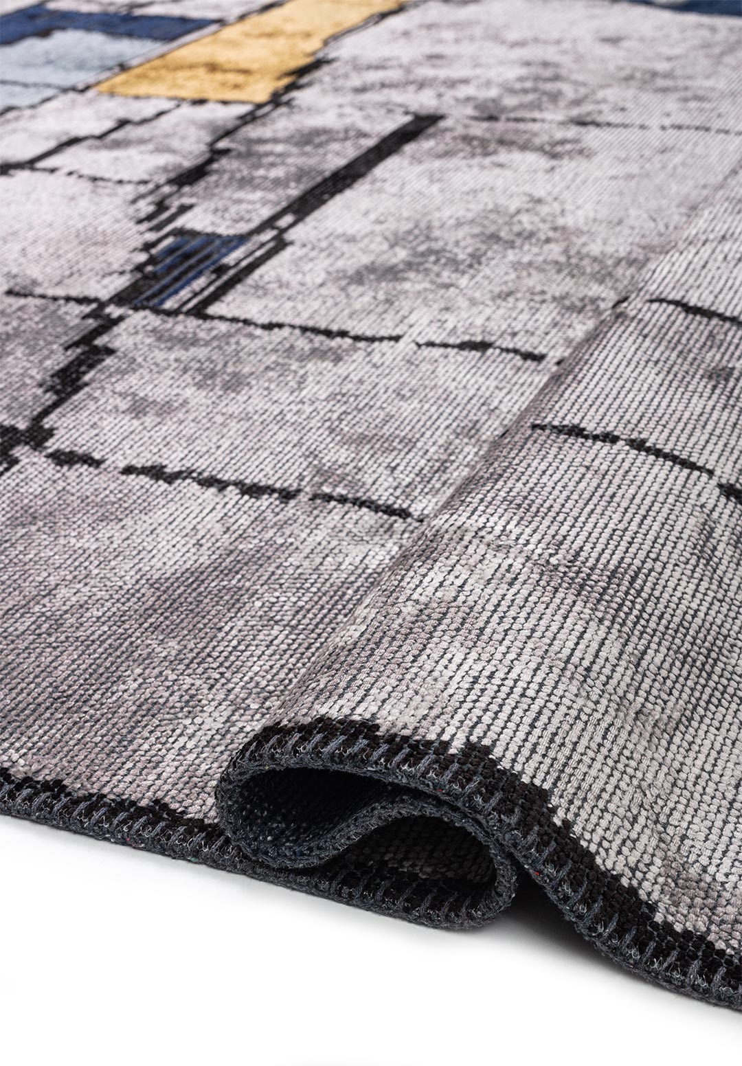 Bristol Red - Light Grey Rug