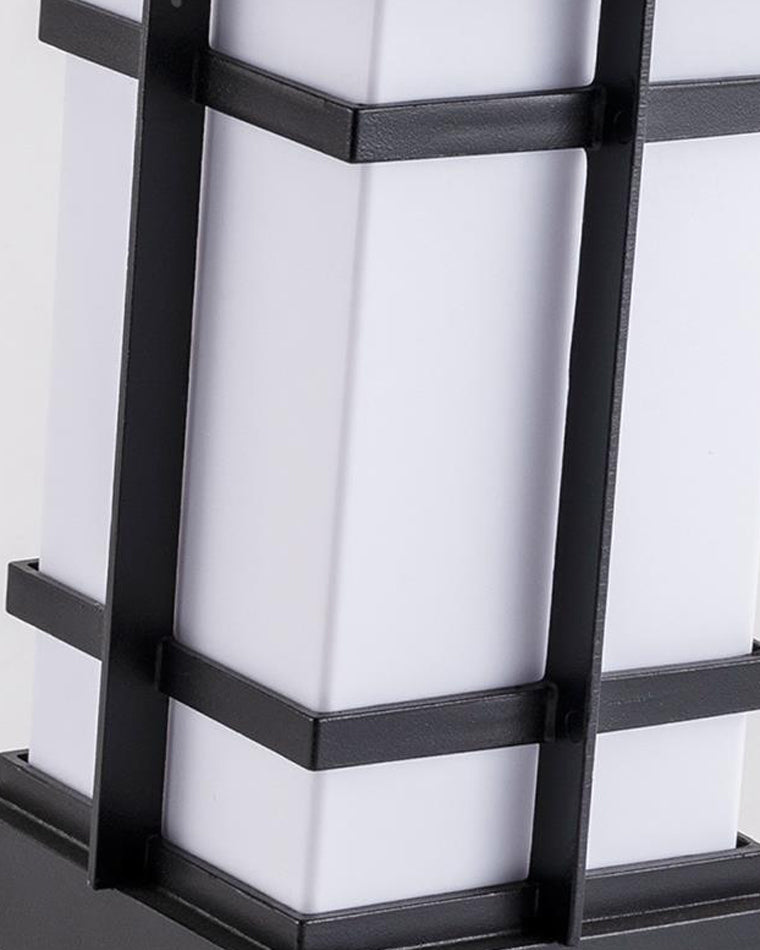 WOMO Square Outdoor Pillar Light-WM9063