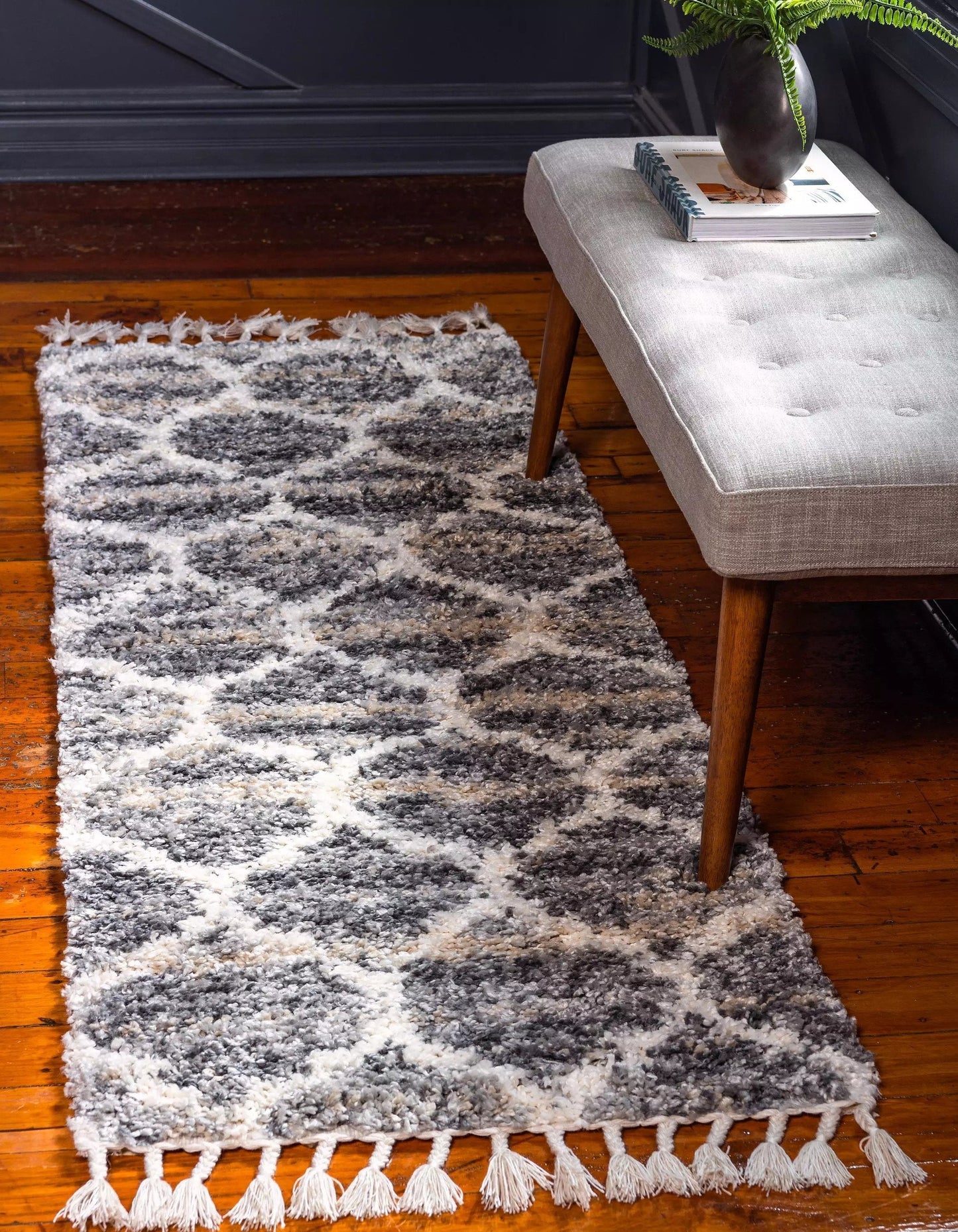 Broderick - Modern Pattern Shaggy Area Rug - Nordic Side - abstract-rug, area-rug, feed-cl0-over-80-dollars, geometric-rug, hallway-runner, large-rug, modern, modern-rug, round-rug, shaggy-ru