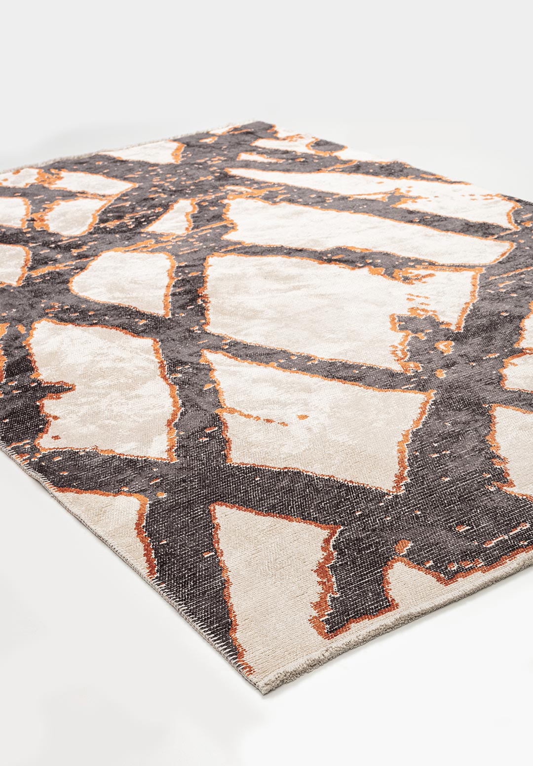 Dortmund Charcoal - Terra Rug