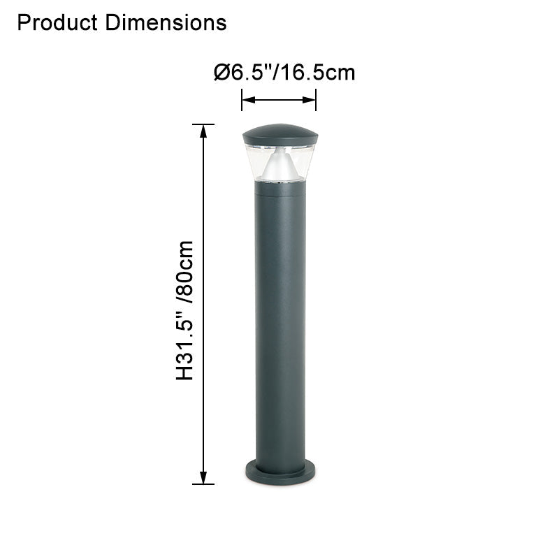 WOMO Landscape Bollard Light-WM9121