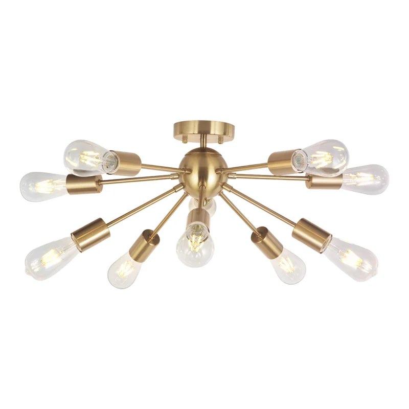 Grande Vintage Starburst Ceiling Light