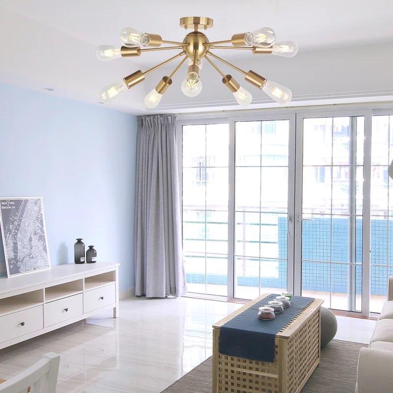 Grande Vintage Starburst Ceiling Light