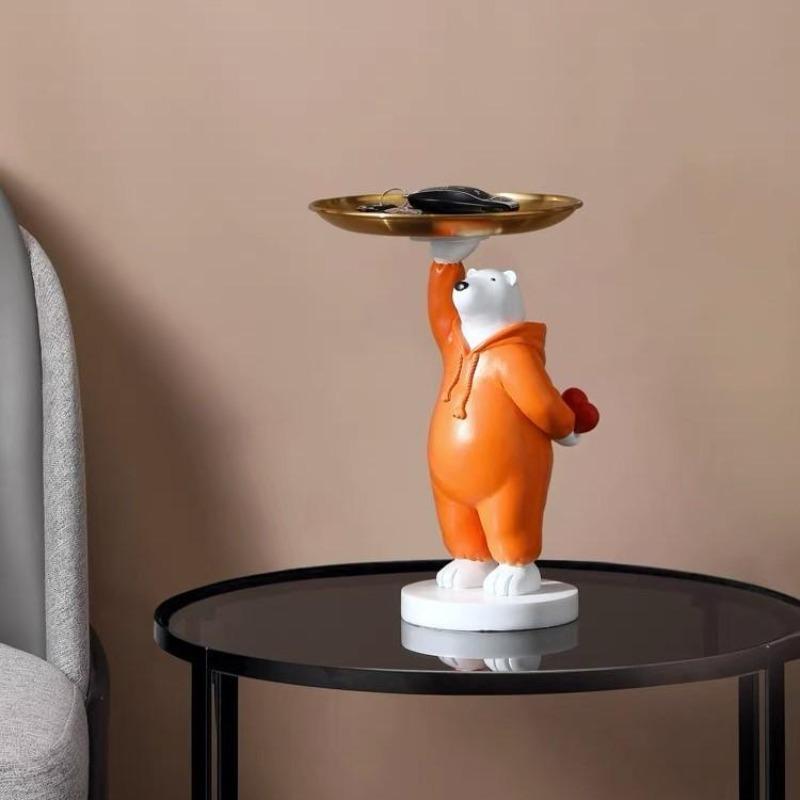 Choco Polar Bear Tray - Charming Decor