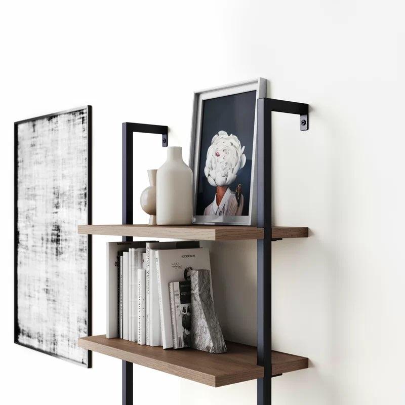 Valmiera Minimalist Ladder Bookshelf