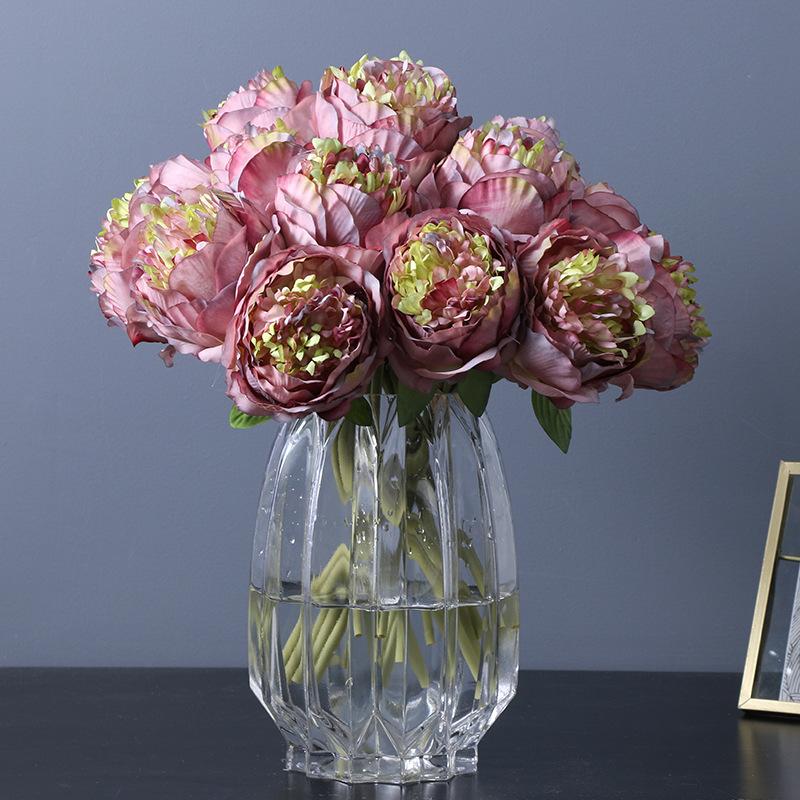 Artificial Realistic Peony Bouquet