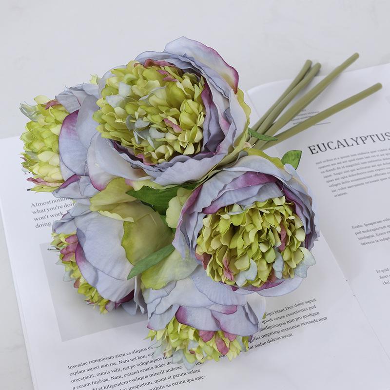 Artificial Realistic Peony Bouquet