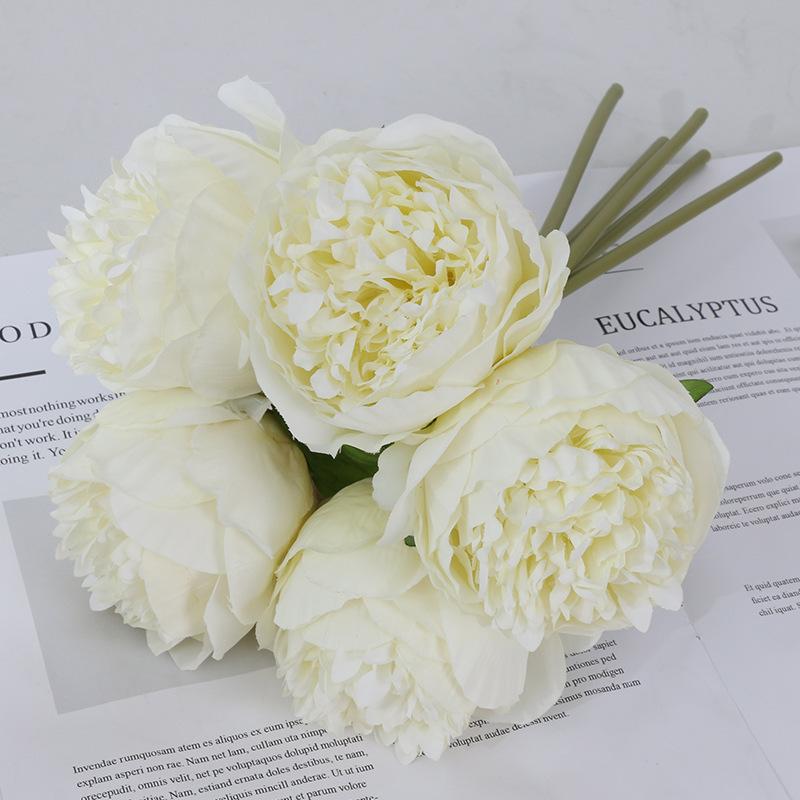 Artificial Realistic Peony Bouquet