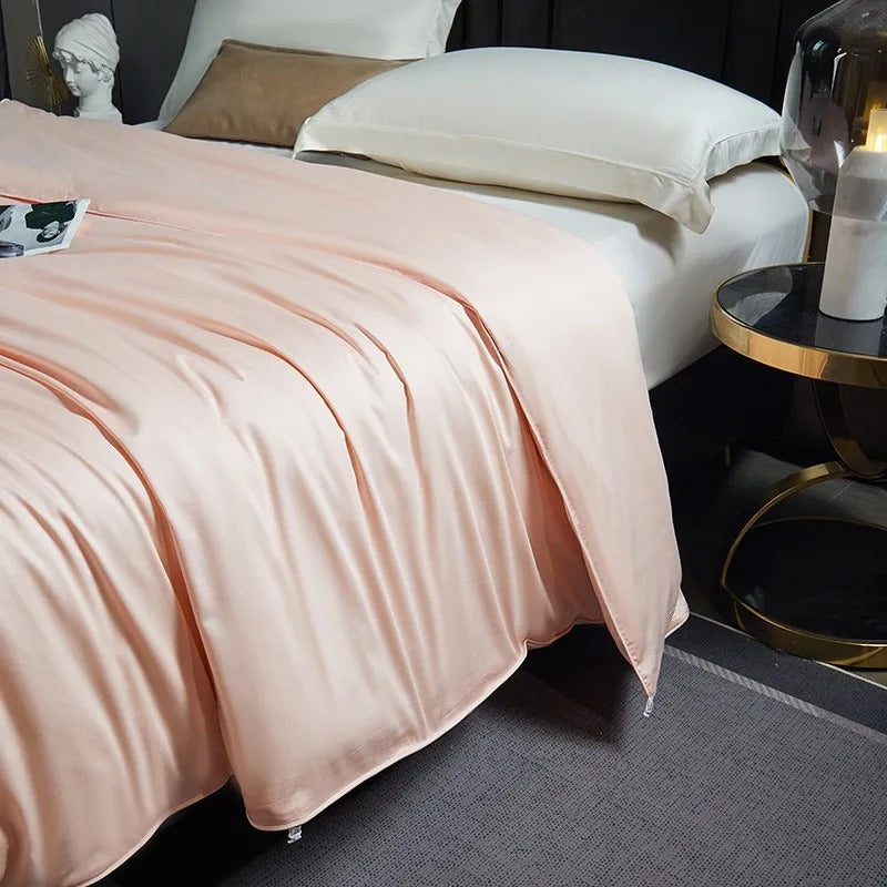 Seda Peach Mulberry Silk Filling Comforter
