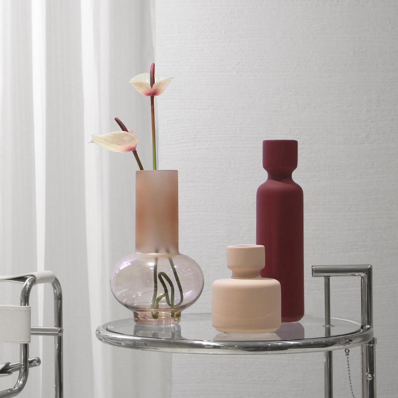 Pink Retro Pink Crystal Vase