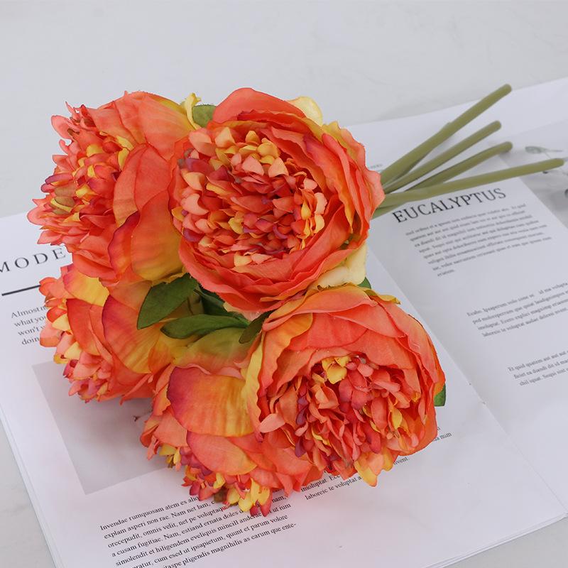 Artificial Realistic Peony Bouquet