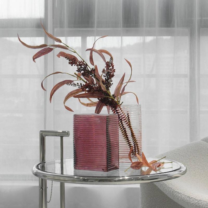 Pink Retro Pink Crystal Vase