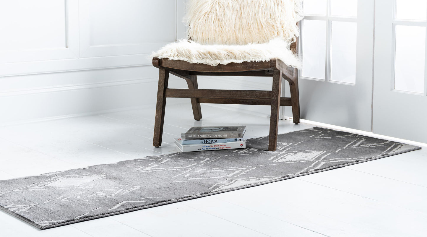 Jakobe - Faded Diamond Pattern Area Rug - Nordic Side - feed-cl0-over-80-dollars, unique-loom, us-only, us-ship