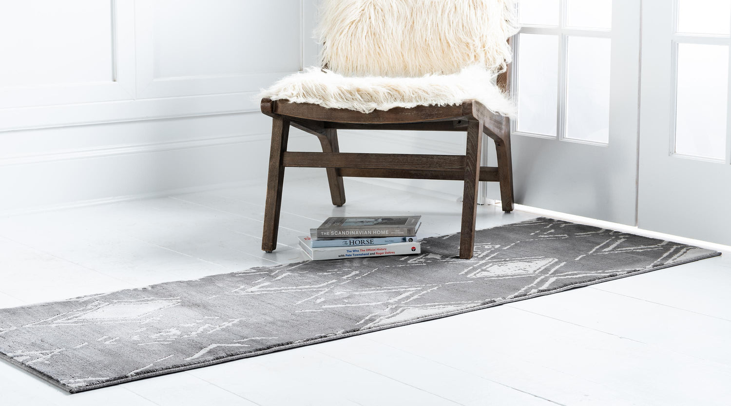Jakobe - Faded Diamond Pattern Area Rug - Nordic Side - feed-cl0-over-80-dollars, unique-loom, us-only, us-ship