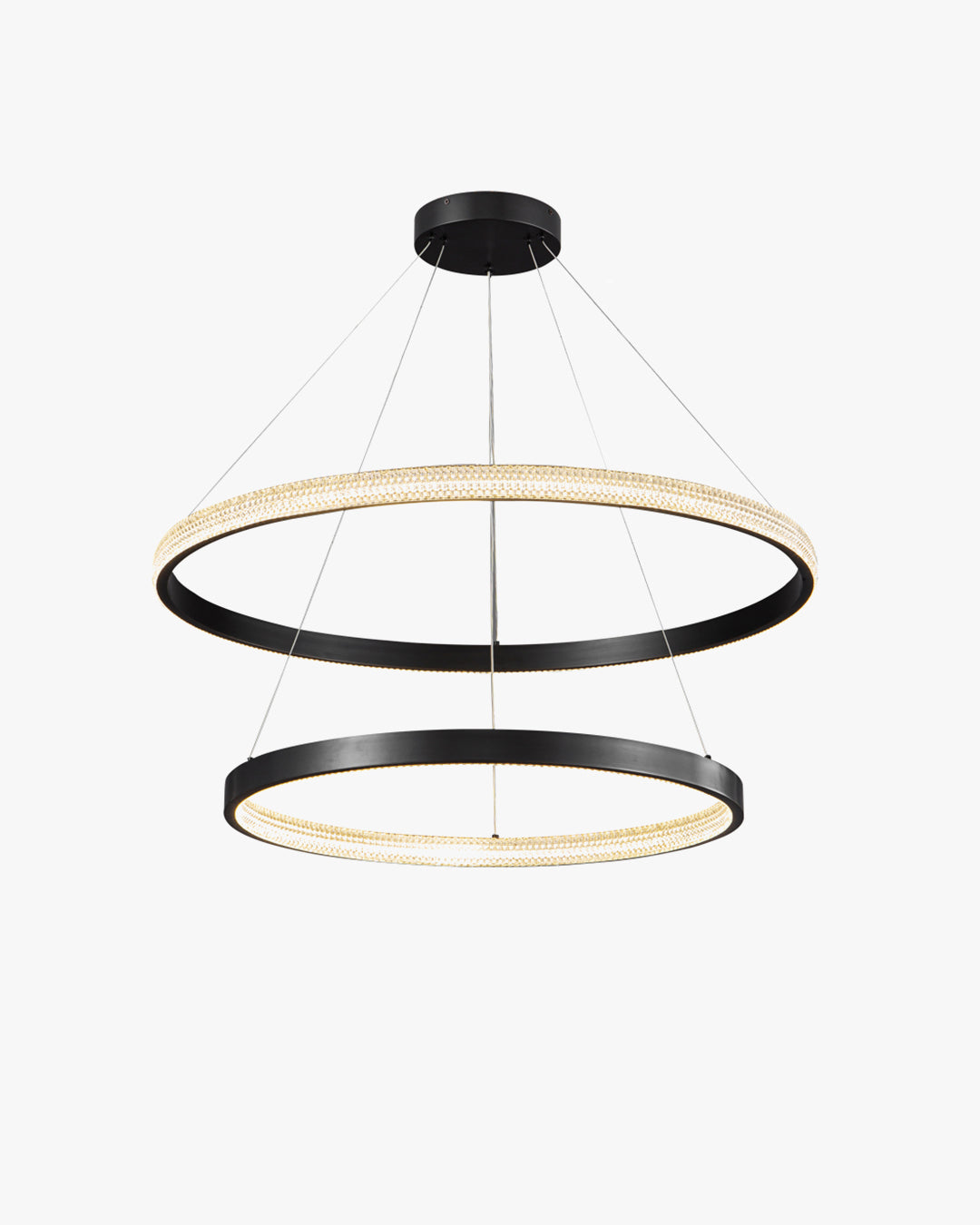WOMO Circular Led Brass Chandelier-WM2347