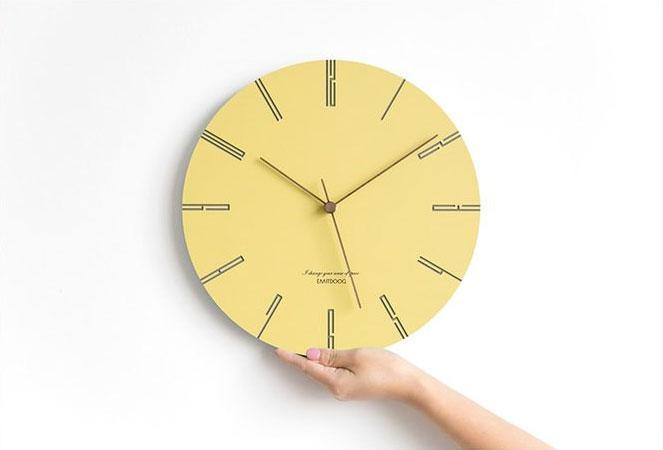 Dwyn - Modern Nordic Minimalist Clock - Nordic Side - 05-15, feed-cl0-over-80-dollars, modern-wall-clock