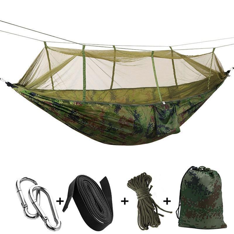 Hammock with Mosquito Bug Net - Camping, Portable, Outdoor - Nordic Side - bug net, chair swings outdoor, hammock chair, hammock chair stand, hammock swing, hammock swing chair, hanging chair