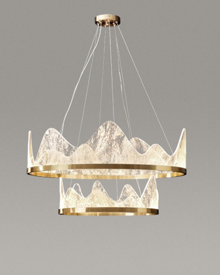 WOMO Mountain Round Chandelier-WM2361