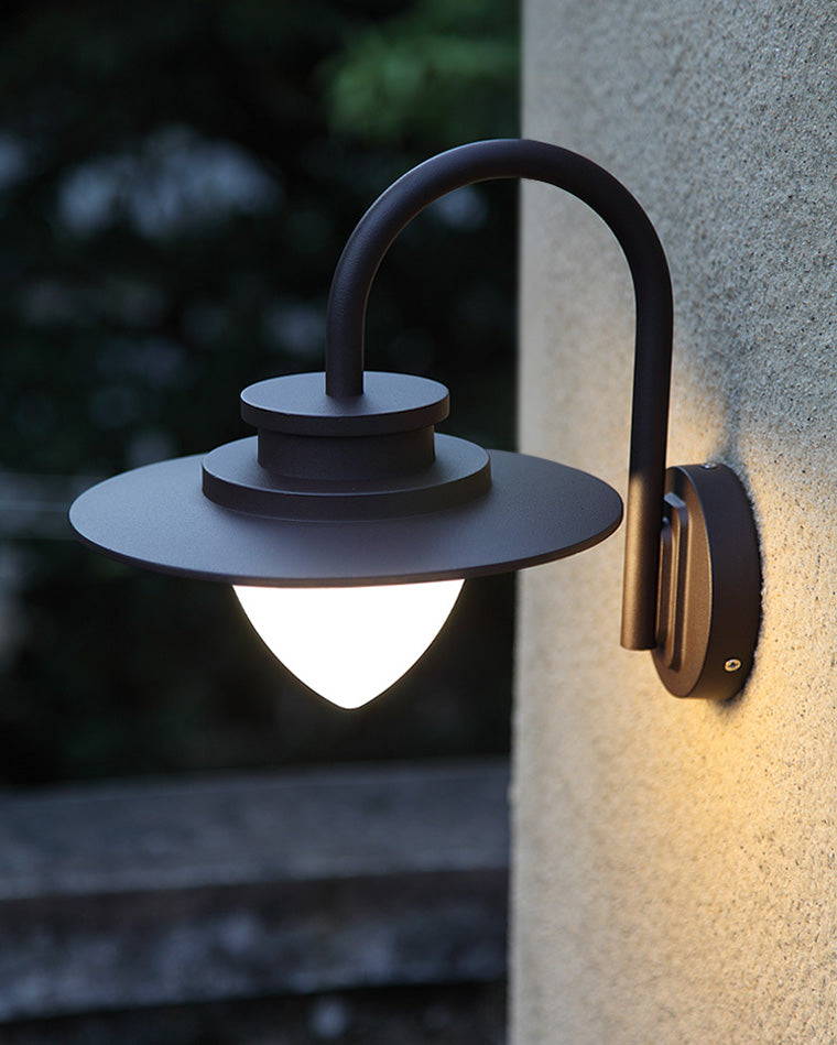 WOMO Gooseneck Outdoor Wall Light-WM9153