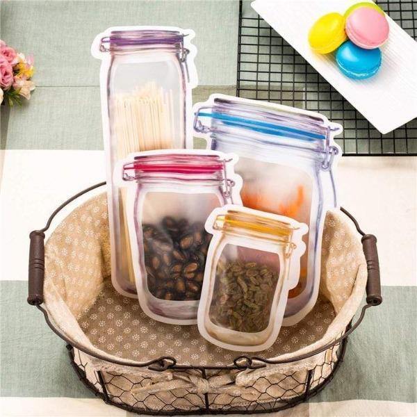 MasonPouch‚Ñ¢ Reusable Mason Jar Bags - Nordic Side - 