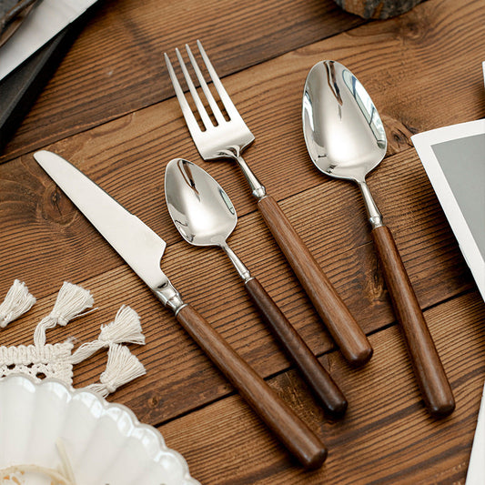 Château Rosewood Cutlery Set